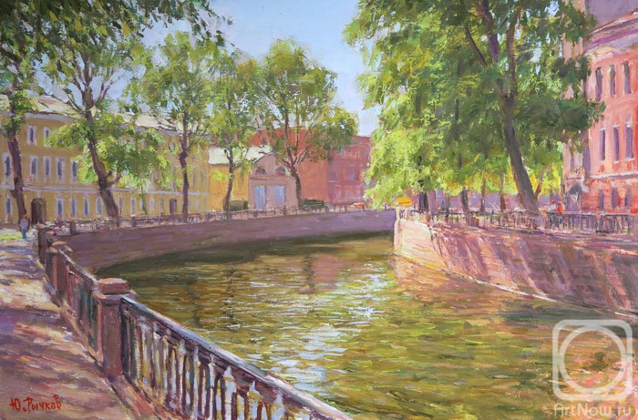 Ryckov Yuriy. Sun glare on the water