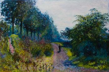 The Sheltered path (Cloude Monet). Zubkov Andrey