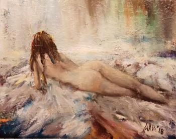 Nude 2 (Woman Posing Lying Down). Murtazin Ilgiz
