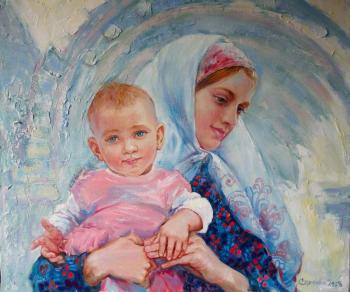 Staroverka (Woman With The Baby). Simonova Olga