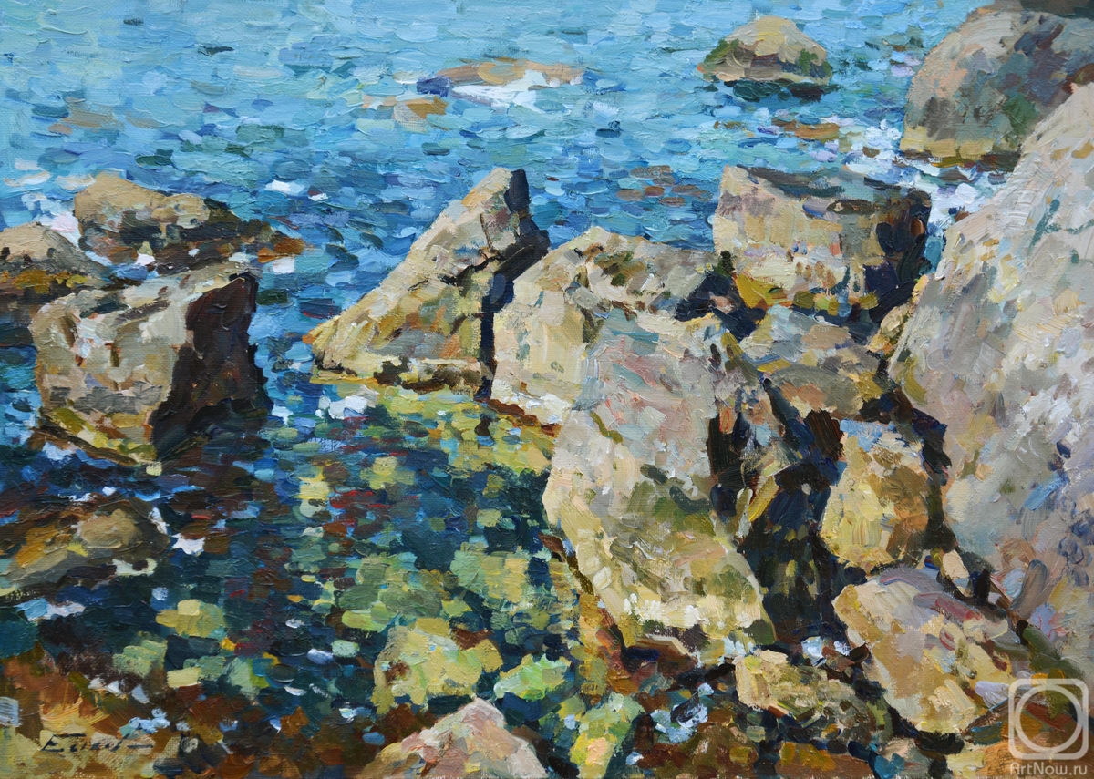 Eskov Pavel. Stones on the Black sea