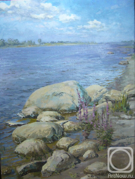 Mugatina Anna. Pebbles on the banks of the Volga
