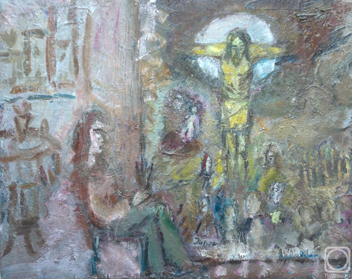 Pasechnik Olga. Yellow Christ