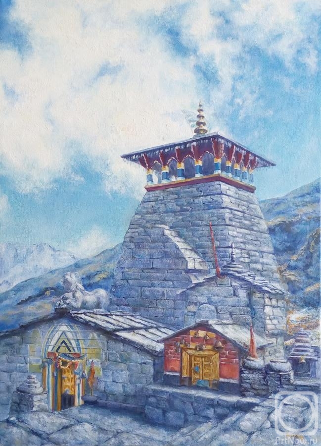 ������� ������ �� ������. ����� �������. Tungnath temple, Uttrakhand, India