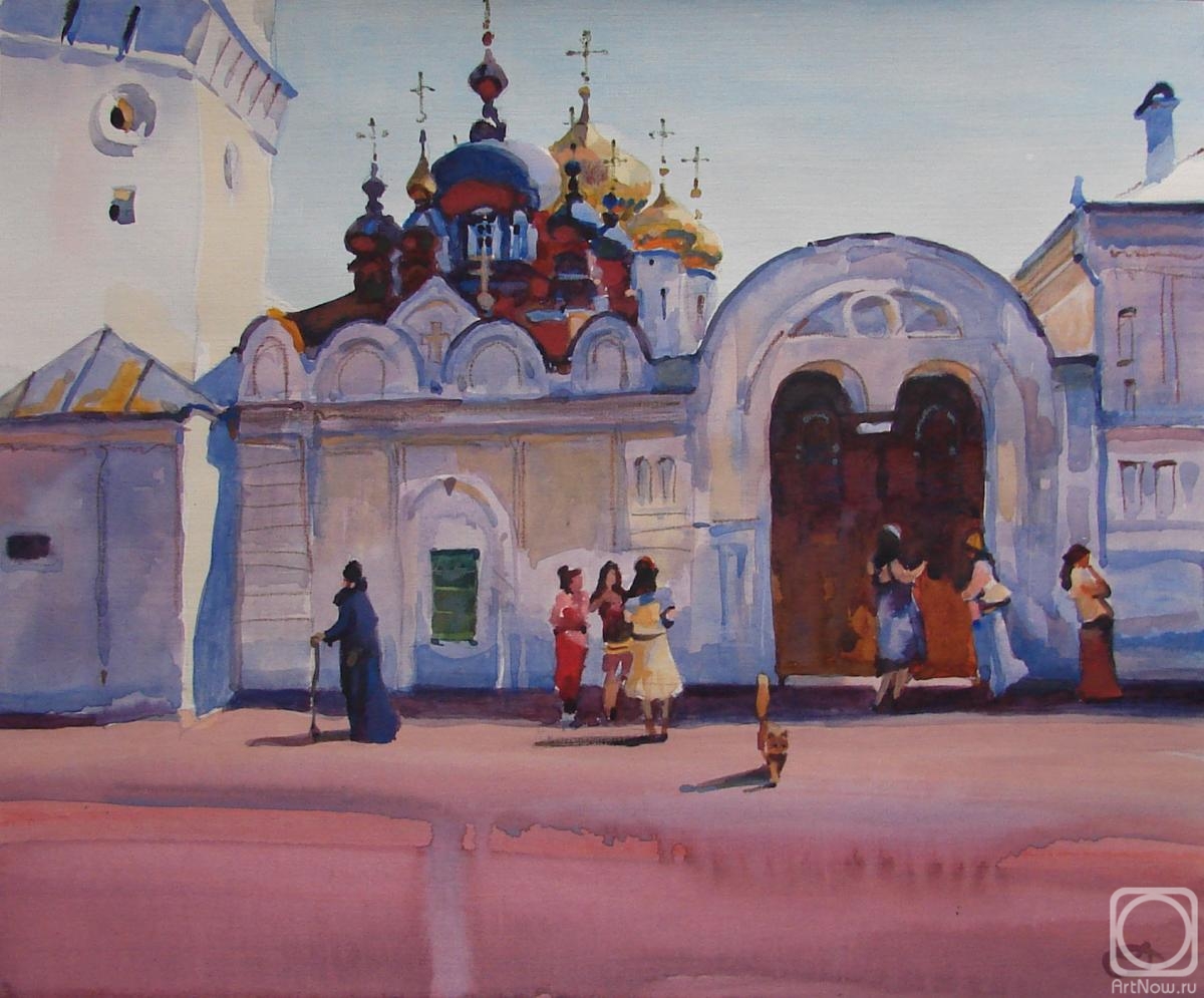 Chernigin Alexander. Kostroma. At the monastery gate