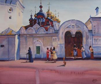 Kostroma. At the monastery gate