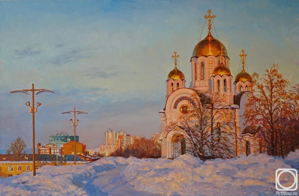 Smirnova-Lvovskaya Ekaterina. The temple of George the victorious in Samara