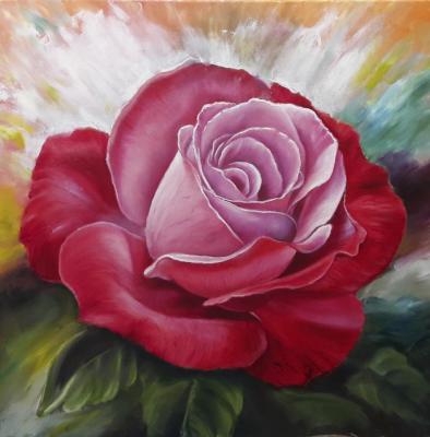 Red rose. Sharafutdinov Ravil