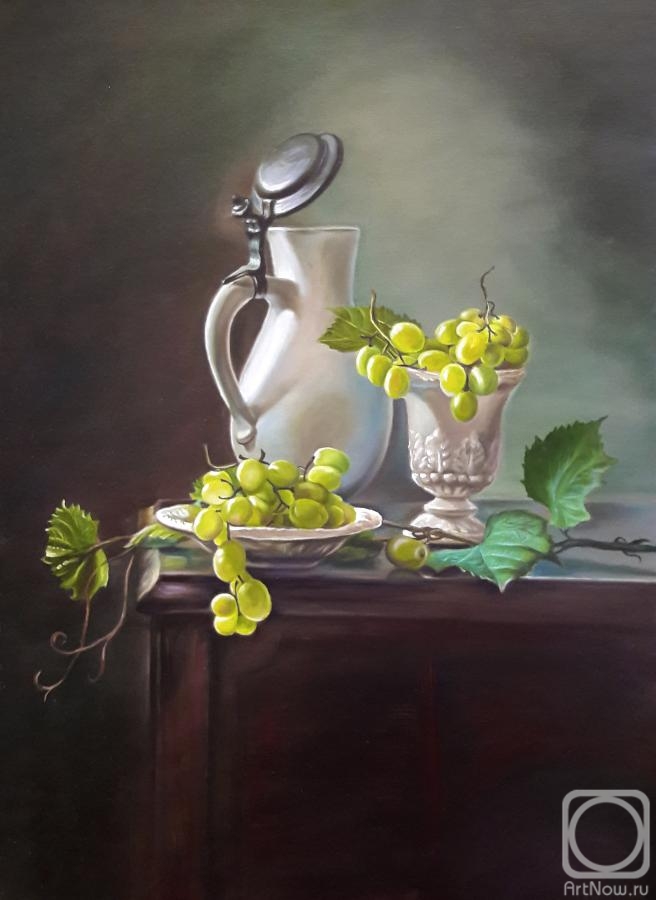Sharafutdinov Ravil. Still life of grapes