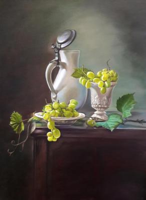 Still life of grapes. Sharafutdinov Ravil