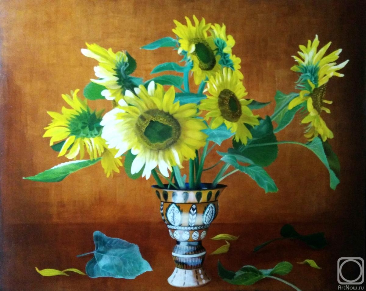 Sokolova Larisa. Sunflowers