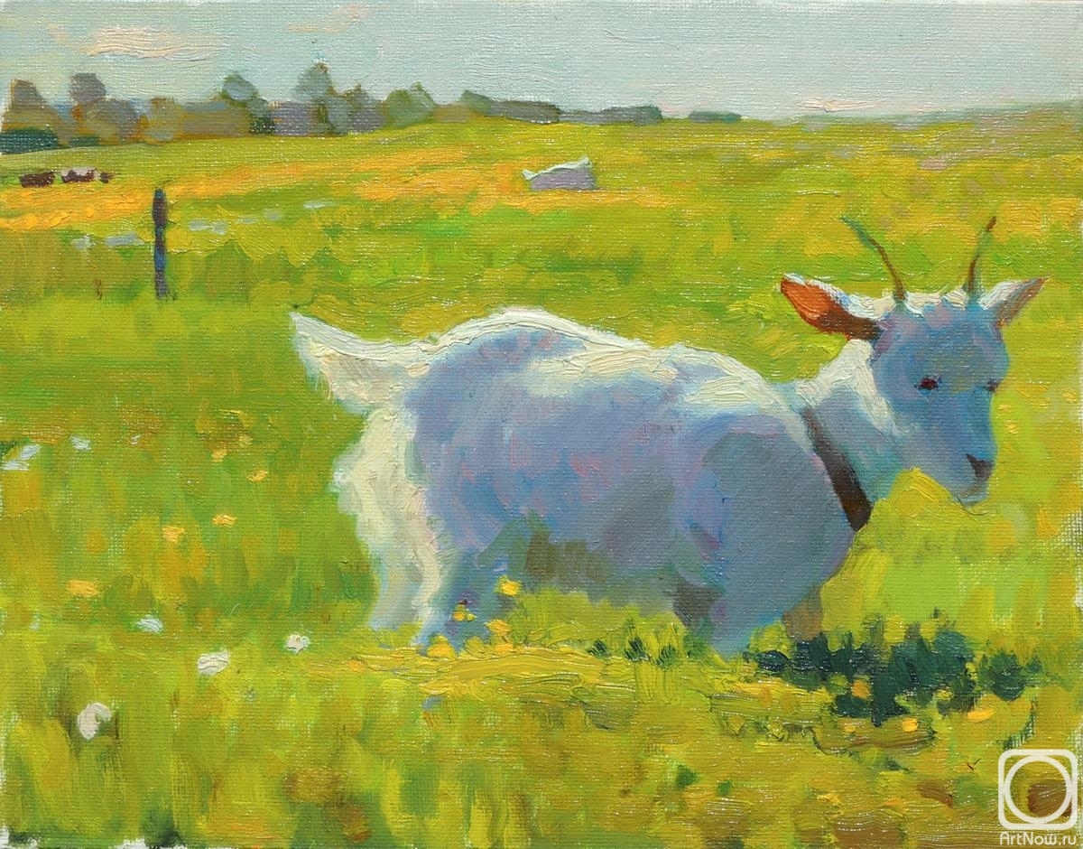 Kushevsky Yury. Goat Blue