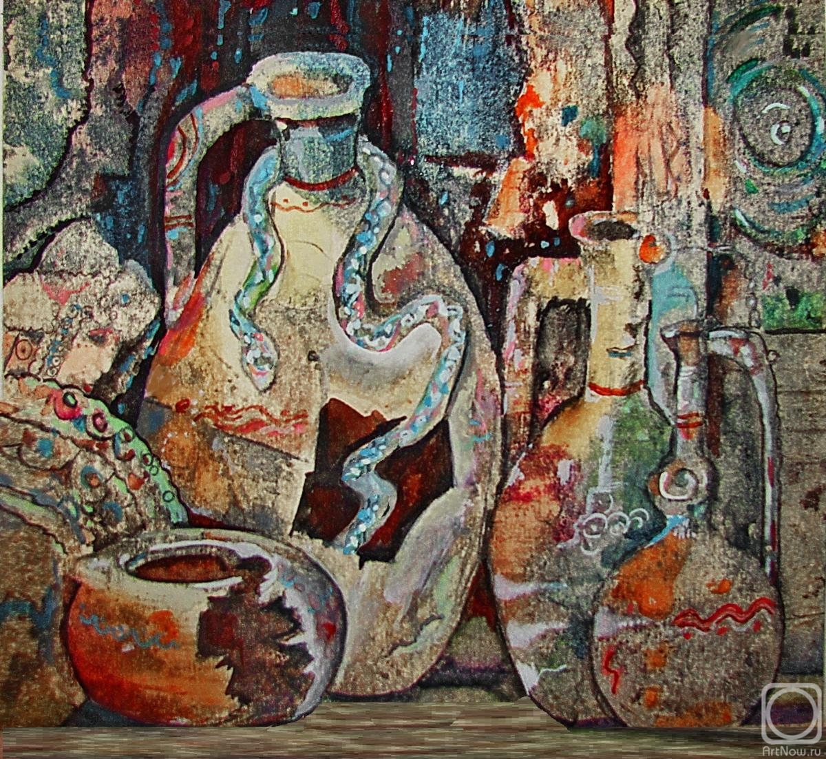 Sushenkov Viktor. Old tableware