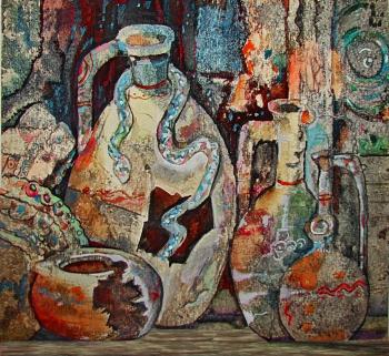 Old tableware. Sushenkov Viktor