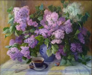 Lilac in a vase