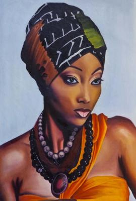 In search of beauty. My opinion. African motives. N10 (African Beauty). Vevers Christina