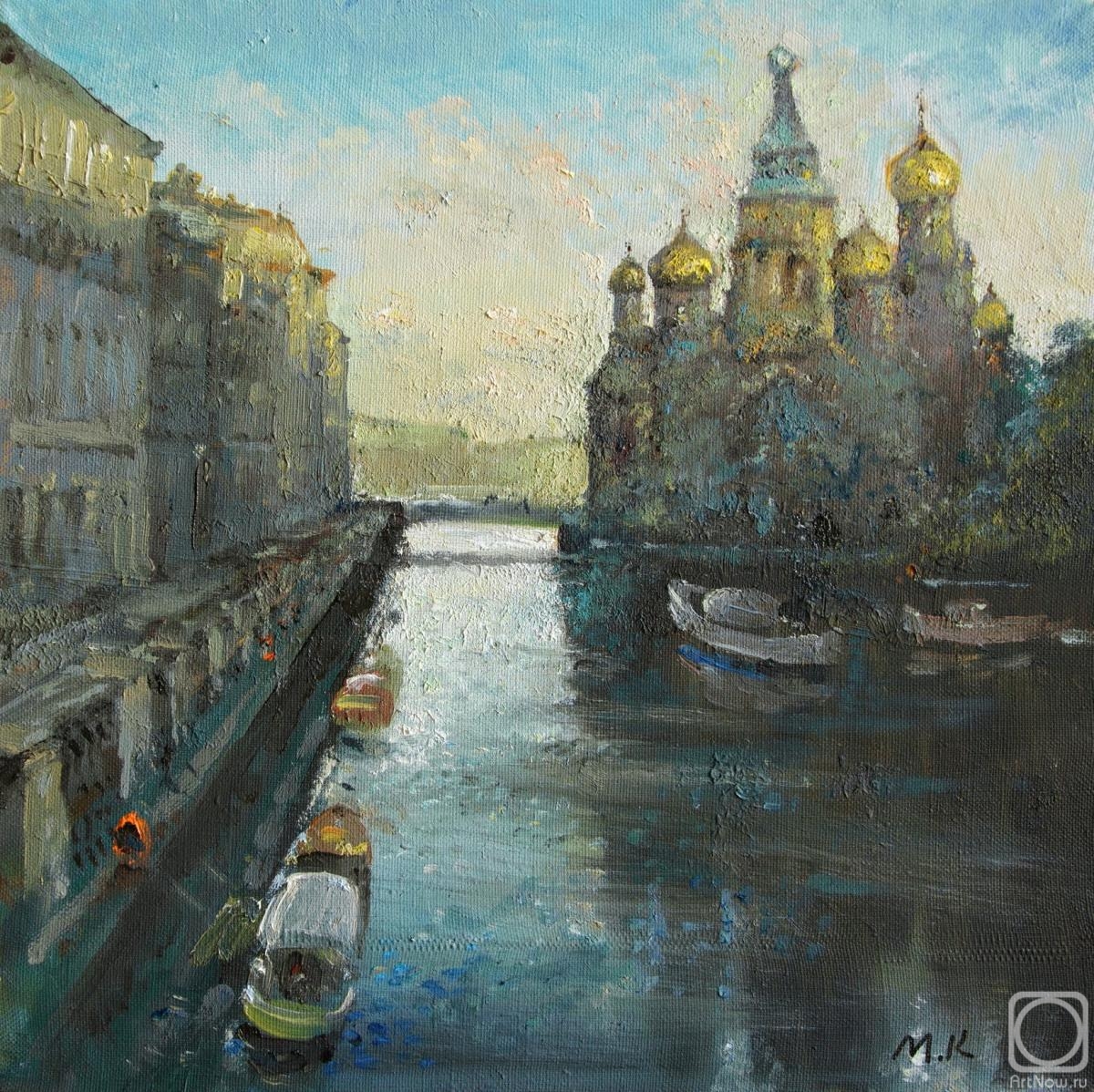 Kremer Mark. Morning on the Griboedov Canal