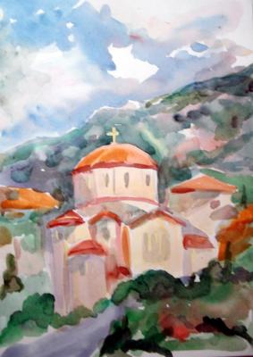 The Church of St. Anthony in Agios Nikolaos. Ripa Elena