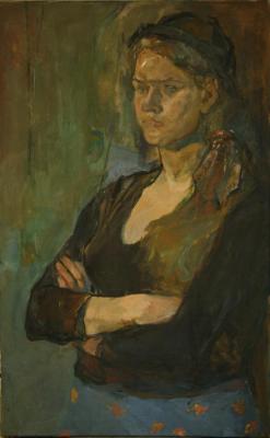 The portrait of Ustina. Kasyankova Nina