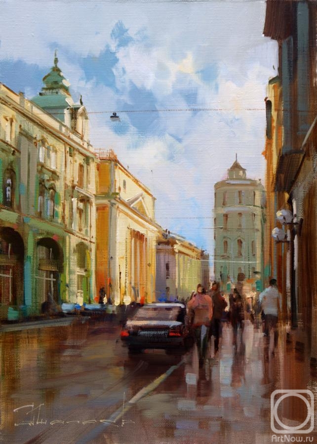 Shalaev Alexey. I'll go through the old streets. Ilyinka Street