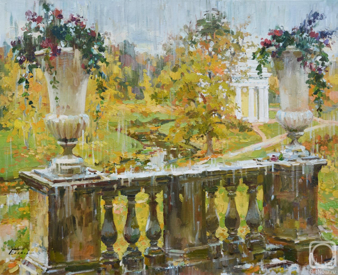 Eskov Pavel. Pavlovsk. Autumn rain