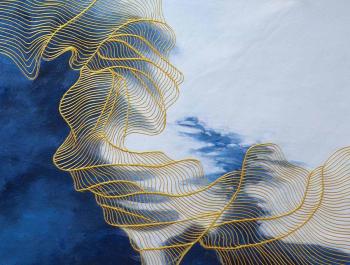 Golden threads of fate. Basic blue. N1. Gomes Liya