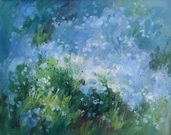 Blue Flowers. Polikarpova Olga
