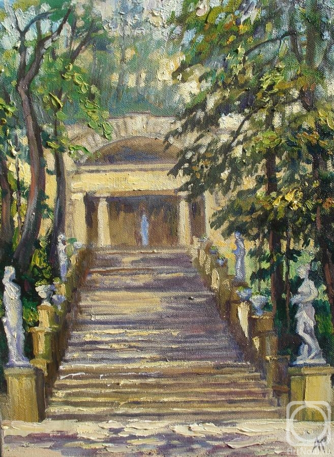 Kovalevscky Andrey. Stairs in the park