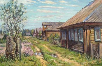 A quiet morning in the village of Gubarev. Kovalevscky Andrey