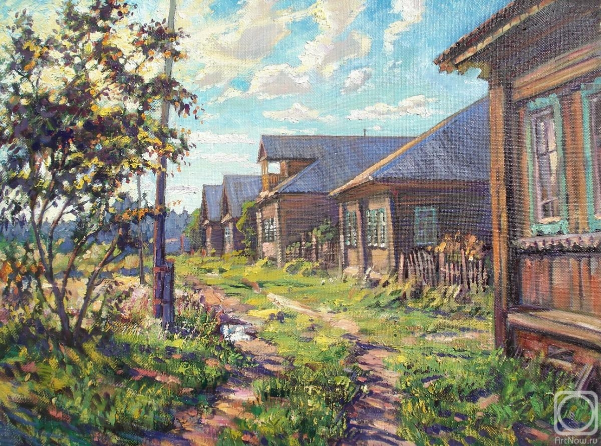 Kovalevscky Andrey. Evening in the village of Gubarev