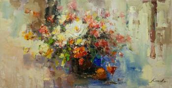 Bouquet in the style of impressionism. N2. Kamskij Savelij