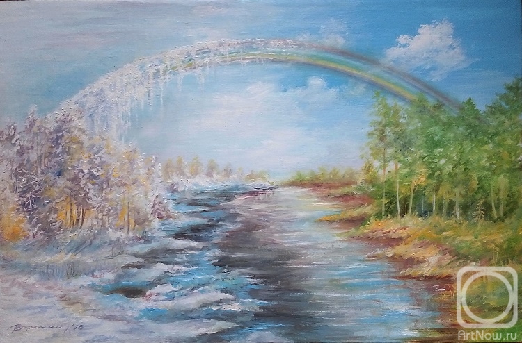 Voronin Oleg. Frozen rainbow