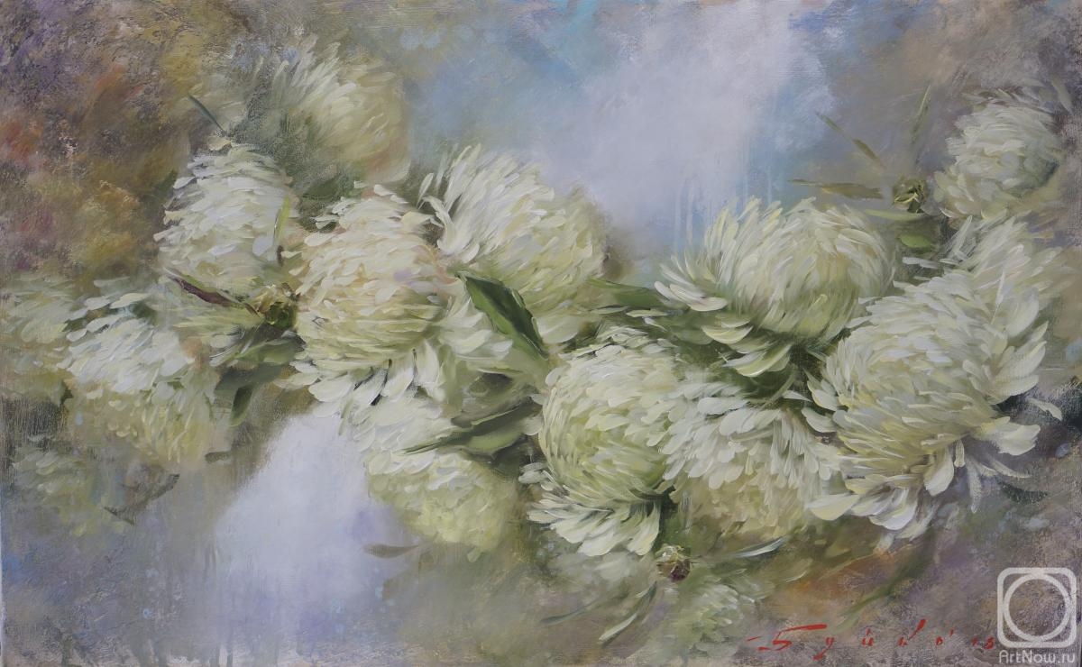 Buiko Oleg. White chrysanthemums