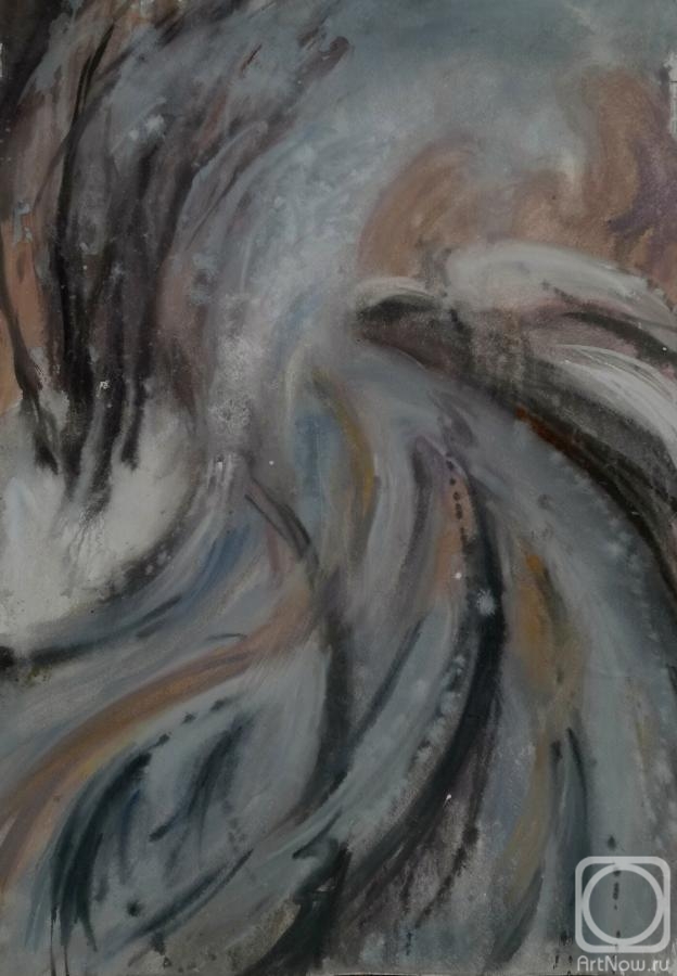 Polikarpova Olga. Winter Road