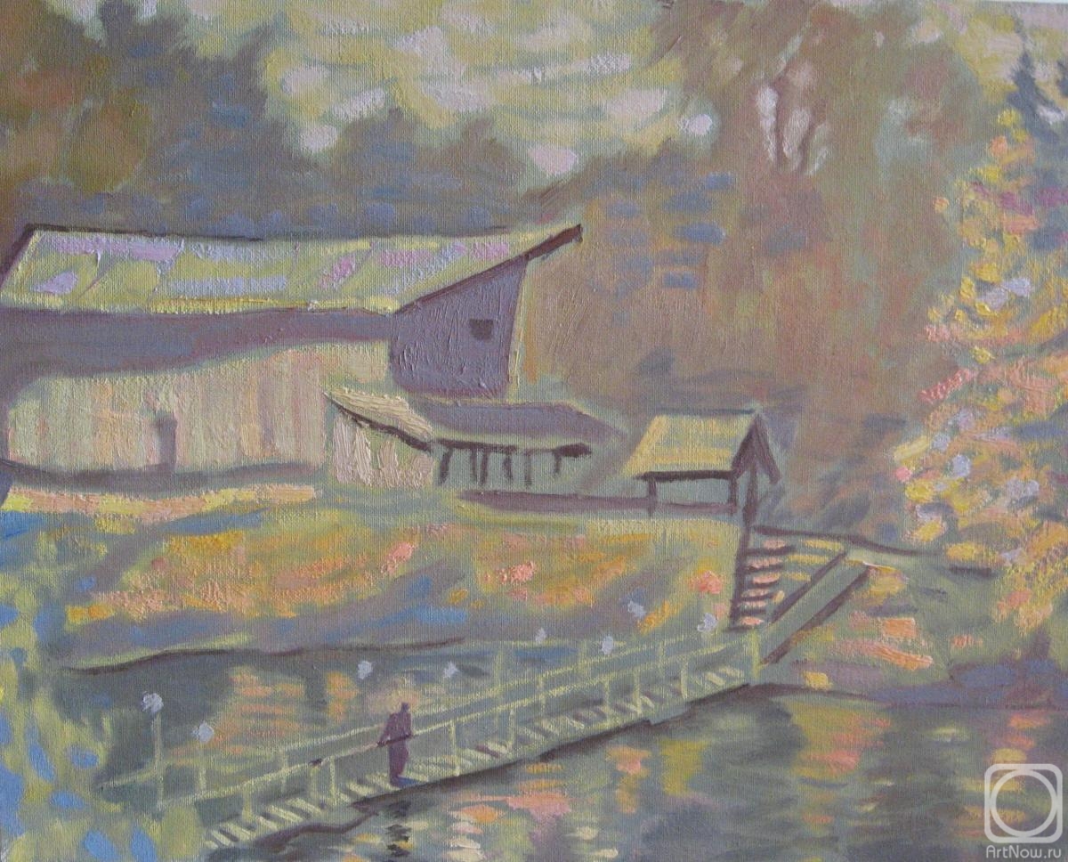 Novoselov Artem. Autumn lake