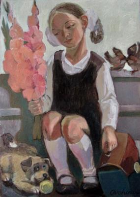 First September (The Schoolgirl). Ovchinini Lyutcia