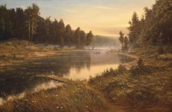 Forest Lake. Silence. Repnikov Andrei