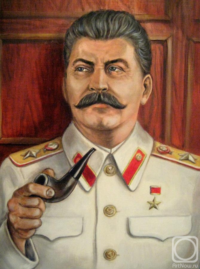 Kondyurina Natalia. Portrait of Stalin