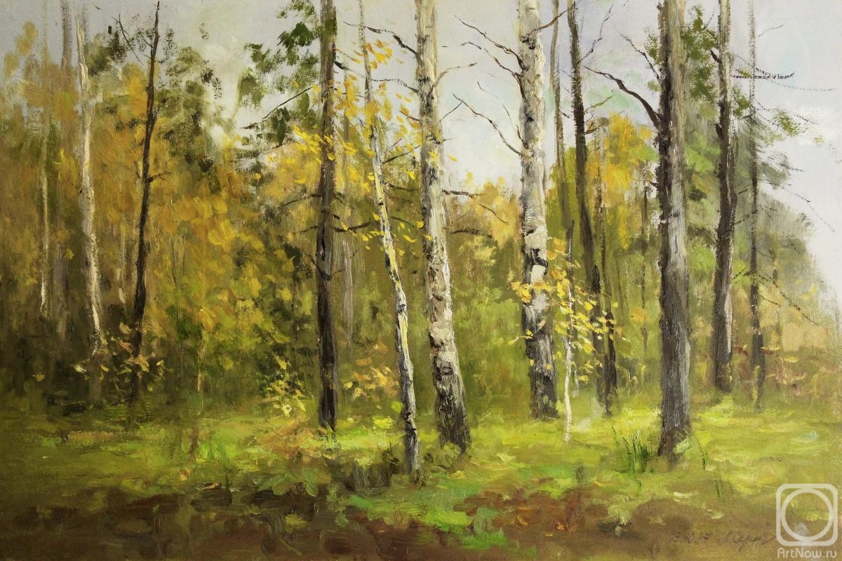 Serebrennikova Larisa. Forest. October