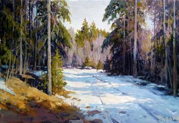 Forest road. Fyodorov Vladymir
