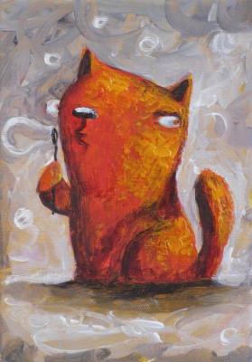 Red cat. Bazhenov Sergey