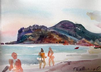 Koktebel. Beach sketches. No. 25. Petrovskaya-Petovraji Olga