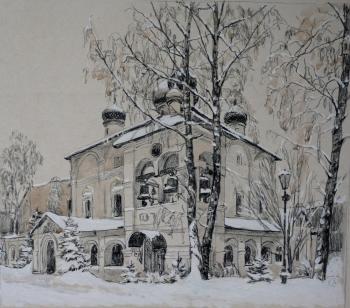 Sretensky Monastery in winter