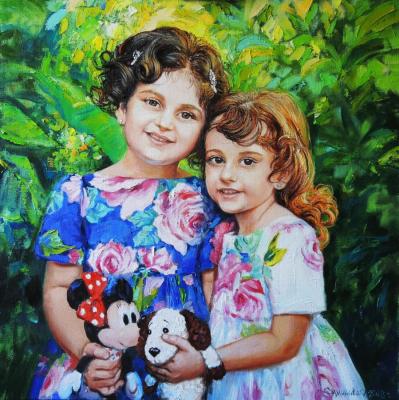 Girlfriends sisters (   ). Simonova Olga