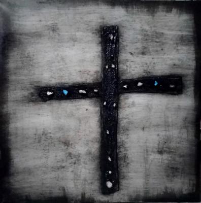 Black cross. Perez Ruslan