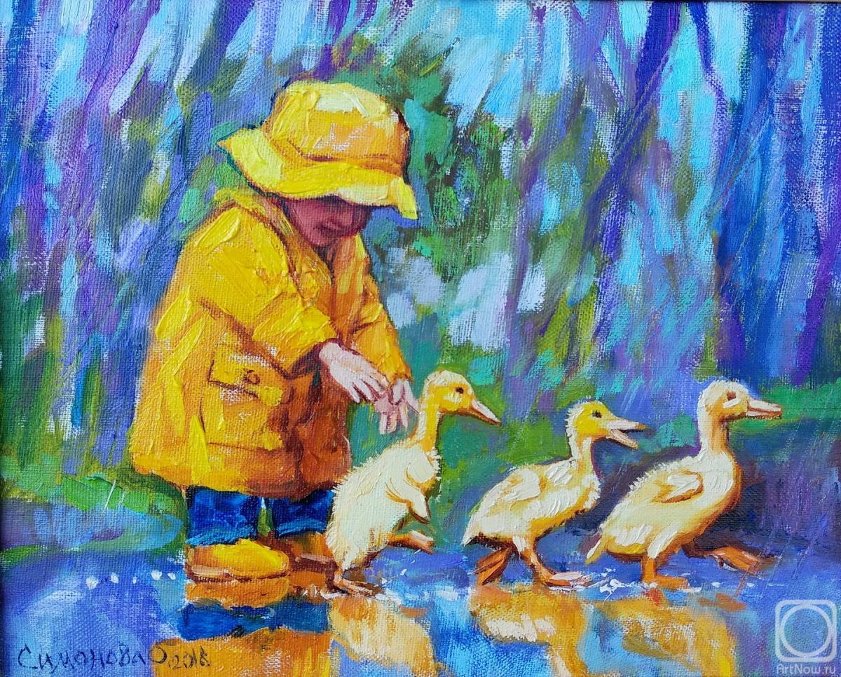 Simonova Olga. Ducklings