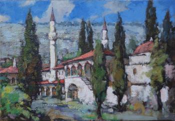In the Bakhchisarai Palace (Painting Cypresses). Katyshev Anton