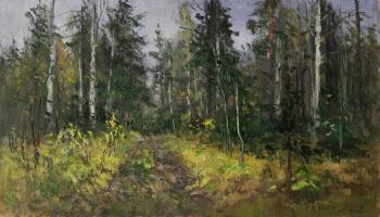 Road in the forest. Serebrennikova Larisa