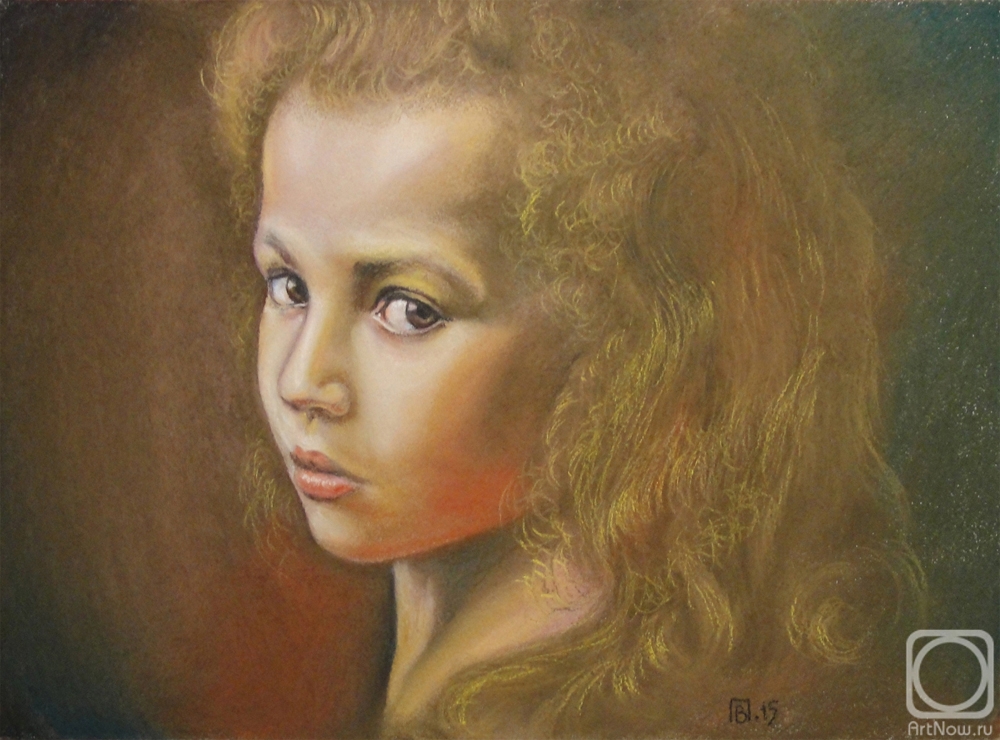 Pedan Viktor. Portrait of a girl