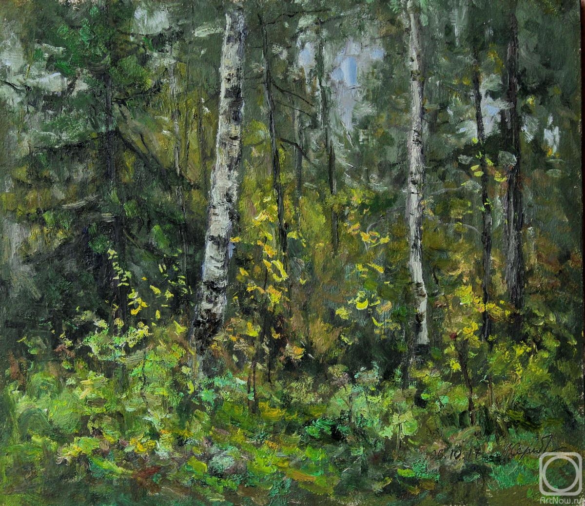 Serebrennikova Larisa. In autumn forest